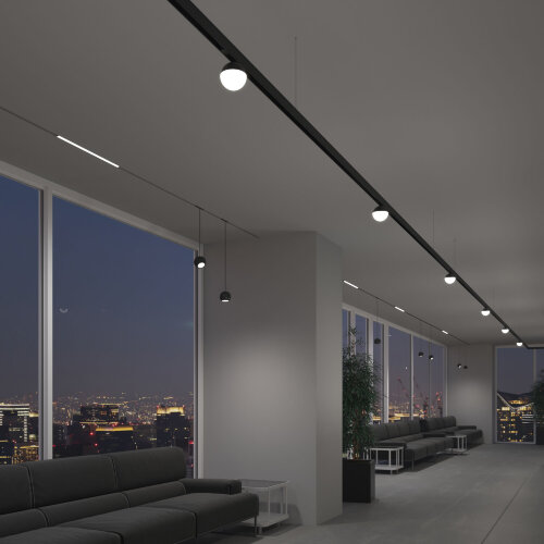 Трековый светильник 7W 4200K Neid черный Slim Magnetic - Фото 3