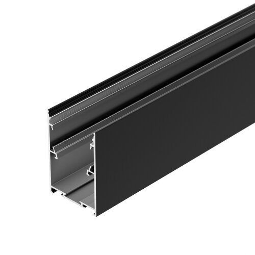 Профиль LINE-5075-HONEYCOMB-2000 BLACK (Arlight, Алюминий) - фото 2