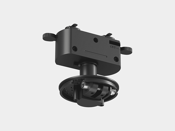 'Крепление сменное М2 для светильников VILLY, трековое однофазное, цвет Черный, VL-M2-BL - фото