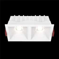 Встраиваемый светильник Alfa LED 4000K 2x10Вт 36° (Белый)