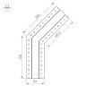 Угол SL-LINIA32-FANTOM-135 (Arlight, Металл) - фото 3