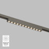 DK5771-DN Светильник для трека SHINE GRILL со светодиодом, L231*W19*H27, 48V DC, 10W, RA?90, 3000K, IP20, темный никель, алюминий.