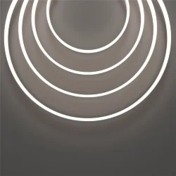 Гибкий неон 12x6 24В 10Вт/м 4000K IP67 5м (Белый)