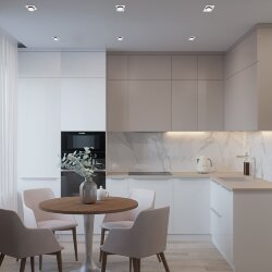 Встраиваемый точечный светильник 116 MR16 белый/черный (053345)