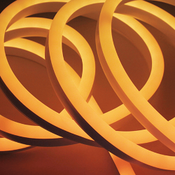 Неоновая Светодиодная лента SMD 220В 2835, 120 LED/м, 6 Вт/м, 220В , IP65, Цвет: Оранжевый, NE-2180-220-6-O-65 007378