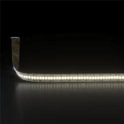 Светодиодная лента 24 В 16 Вт/м 240 Led/м 2835 IP65, теплый белый 3300K, 5 м Лента светодиодная 24V 16W 240Led 2835 IP65 тёплый белый, 5м (052991)