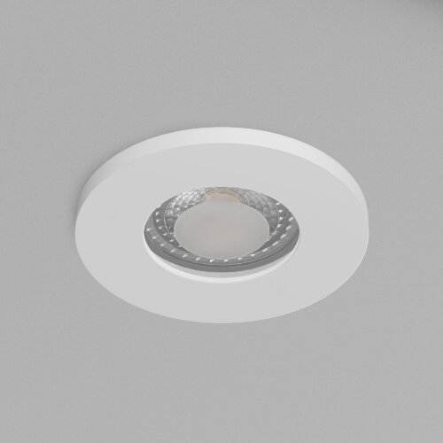 DK2036-WH Встраиваемый светильник влагозащ., IP 44, до 15 Вт, GU10, LED, белый, алюминий. Фото 2