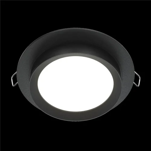 Встраиваемый светильник Hoop GX53 1x12Вт (Черный) - фото 5