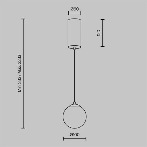 Подвесной светильник Yora 2700-4000К 5Вт (Латунь) - фото 7