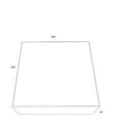 Потолочный светильник Zon 3000K 1x45Вт 120° (Белый)