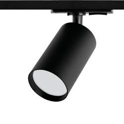 Трековый светильник WOLTA WTL-GU10/02B под лампу GU10 Чёрный BASIC