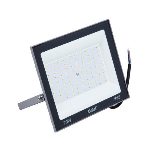 ULF-F23-70W-6500K IP65 160-240V GREY Прожектор светодиодный, Дневной свет 6500K, Корпус серый, TM Uniel - фото 3