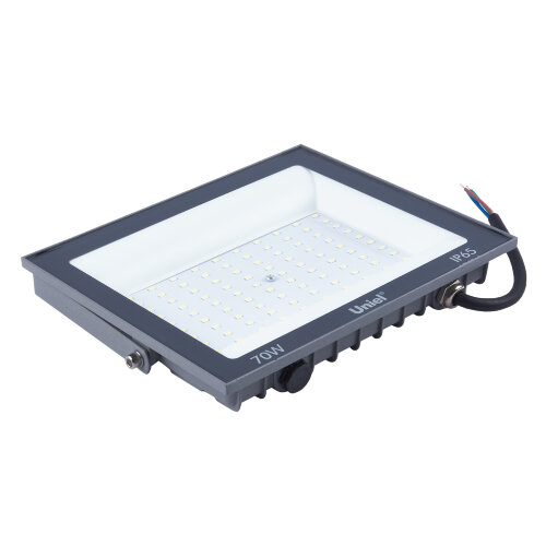 ULF-F23-70W-6500K IP65 160-240V GREY Прожектор светодиодный, Дневной свет 6500K, Корпус серый, TM Uniel - фото 7