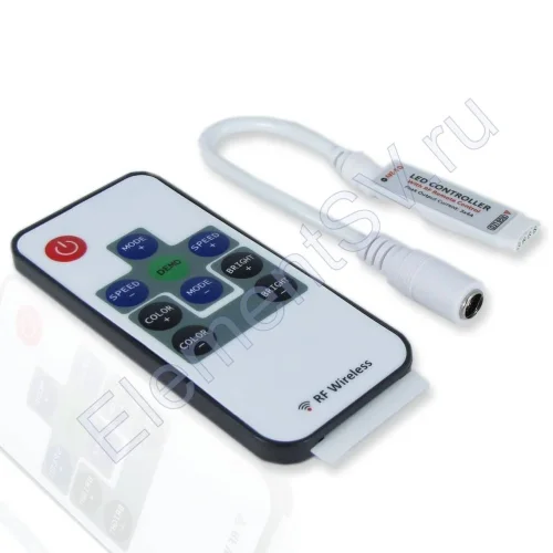 Контроллер RGB mini RF -10K P80 (5-24V, 60-144W) - фото.