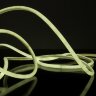 Светодиодный гибкий неон 220&nbsp;В 9.6&nbsp;Вт/м 144 Led/м 2835 IP67, круглый холодный белый 6500К, 50 м - Фото 4