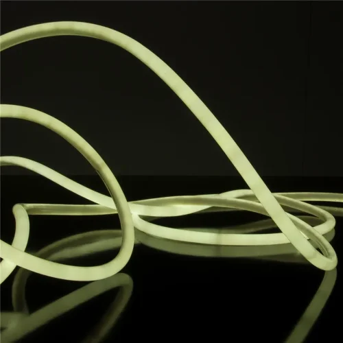 Светодиодный гибкий неон 220 В 9.6 Вт/м 144 Led/м 2835 IP67, круглый холодный белый 6500К, 50 м Гибкий неон 220V 9,6W 144Led 2835 IP67 круглый холодный белый, 50 м - фото 4