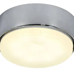 Светильник накладной под лампу GX53 хром IEK LUPB0-GX53-1-K23