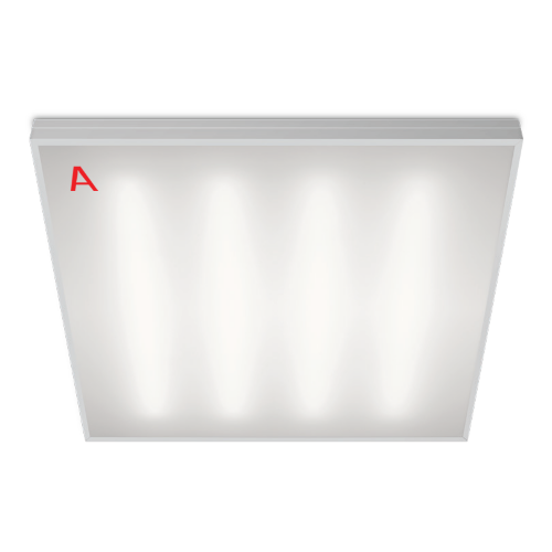 Светильник WOLTA PRO ОФИС ДВО01-36-051-5К с БАП EM3 36Вт 5000К IP40 Матовый - фото 1.