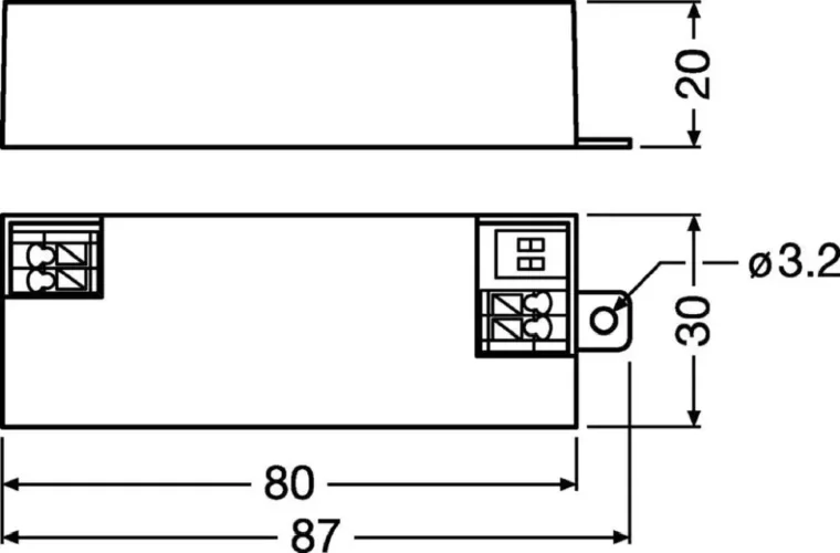 Драйвер для светодиодов OT FIT 38/220-240/900 CS S MINI | 27-37.8W 30-42V | DIP-переключатель 800-900mA | - OSRAM. Фото 3