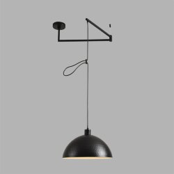 Люстра подвесная «LUMION» 8321/1C, серия: ARMINA (крепление на планке) - поворотный механизм плафона