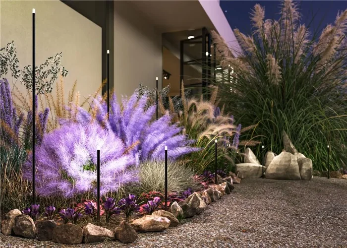 Ландшафтный светильник Spear 3000K 1Вт 24В IP 65 (Графит) - фото 17