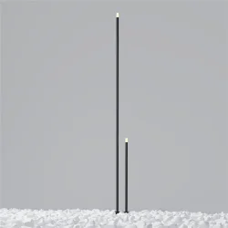 Ландшафтный светильник Копье / Spear 3000К 1Вт IP 65 350° (Графит) O441FL-L1GF3K