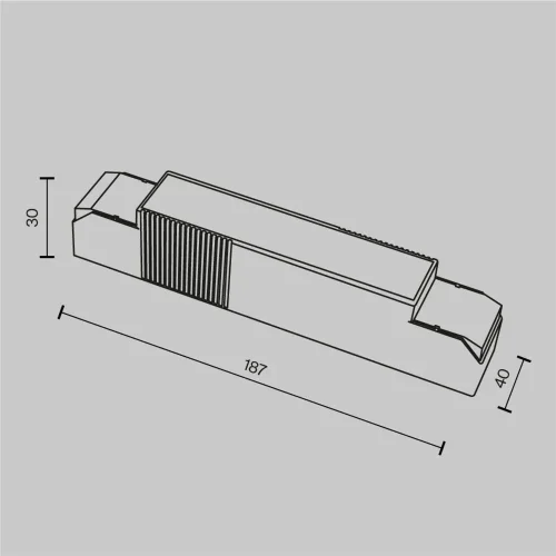 Источник питания TRIAC 38-50Вт IP20 (Белый) PSL-TR40-950-1200mA - фото 3