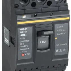 Выключатель автоматический 3п 320А 35кА ВА88-37 MASTER IEK SVA40-3-0320-02