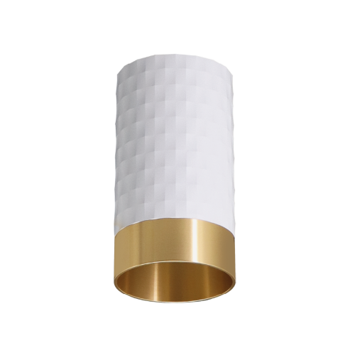 Светильник WOLTA WSL-GU10/10WG под лампу GU10 Белый / Золотой CELLA - фото 8.