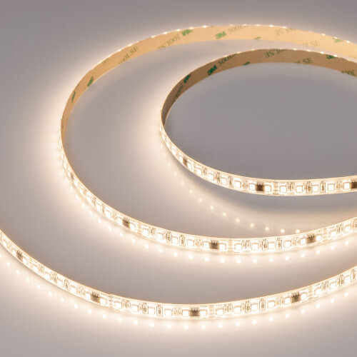 Светодиодная лента герметичная SPI-SE-A120-10mm 24V Warm3000-PX6-BPT (11 W/m, IP65, 2835, 5m) (Arlight, бегущий огонь) - фото 1