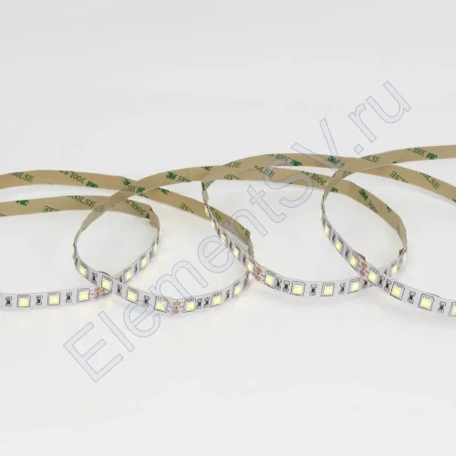 Светодиодная лента Standart class, 5050, 60led/m, Warm White, 24V, IP20, G63 - фото.