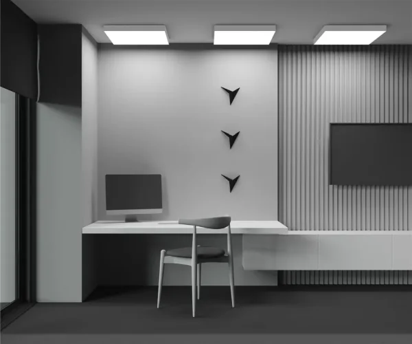Потолочный светильник Зон / Zon 90 Вт 4000 К 120° (Белый) C032CL-90W4K-SQ-W - фото 9