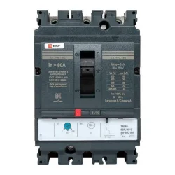 Выключатель автоматический 3п 160/80А 36кА ВА-99C Compact NS PROxima EKF mccb99C-160-80
