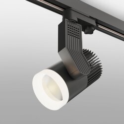 Трековый светодиодный светильник для трехфазного шинопровода Accord Черный 30W 4200K LTB44 (044429)