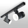 Трековый светодиодный светильник для трехфазного шинопровода Accord Черный 30W 4200K - Фото 2