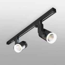 Трековый светодиодный светильник для трехфазного шинопровода Accord Черный 30W 4200K LTB44 (044429)