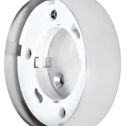 Светильник накладной под лампу GX53 хром матов. IEK LUPB0-GX53-1-K27