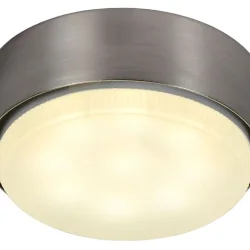 Светильник накладной под лампу GX53 хром матов. IEK LUPB0-GX53-1-K27