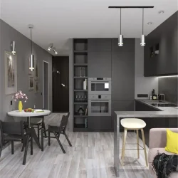 Светильник накладной под лампу GX53 хром матов. IEK LUPB0-GX53-1-K27