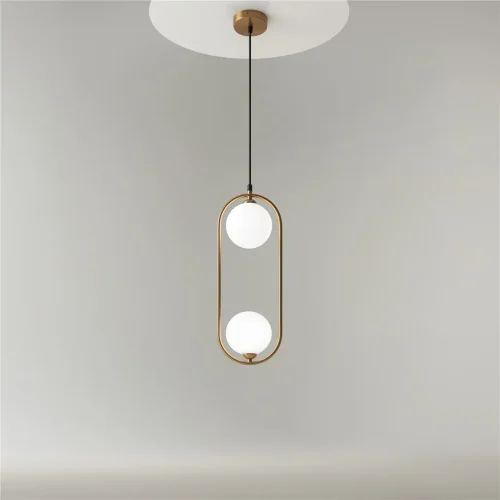 Подвесной светильник Круг / Ring G9х2 (Медь) MOD013PL-02BS1 - фото 8