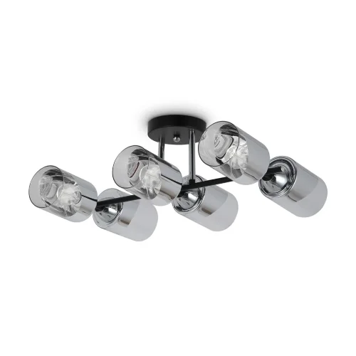 Люстра FR5226PL-06B Двойной / Dual E27x6 (Черный) FR5226PL-06B - фото 5