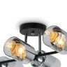 Люстра FR5226PL-06B Двойной / Dual E27x6 (Черный) FR5226PL-06B - фото 9