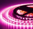 Лента светодиодная ELF, 480SMD (2835), 12В, 120град, 5м, розовая - фото