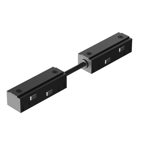 Коннектор питания прямой гибкий 5см Exility черный (Черный) TRA034CPC-42B-5-1 - фото