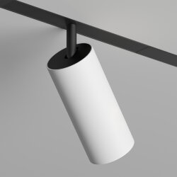 Акцентный светильник SMART SPOT 20W DIM 3000K-6000K, черный с белым, алюминий, Denkirs DK8041-BW+BK