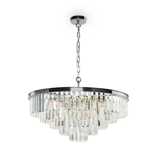 Подвесной светильник Revero E14х12 (Хром) - фото