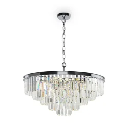 Подвесной светильник Revero E14х12 (Хром)