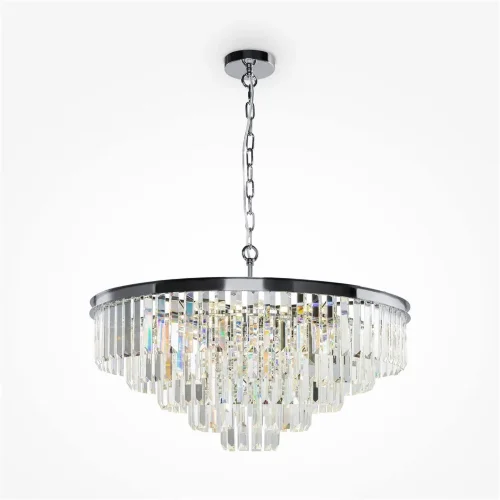 Подвесной светильник Revero E14х12 (Хром) - фото 2