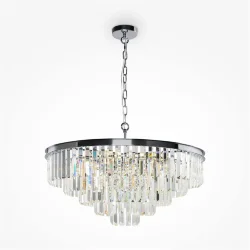 Подвесной светильник Revero E14х12 (Хром)