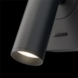 Настенный светильник (бра) Mirax 3000К 3Вт IP 20 (Черный)